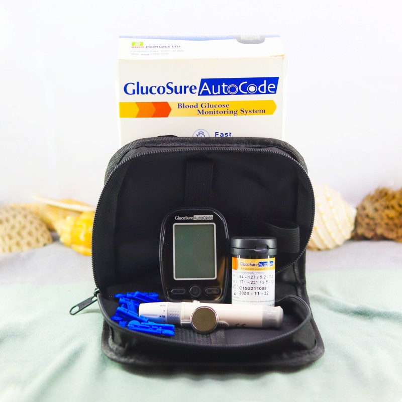 GlucoSure Auto Code Blood Glucose Test Monitor