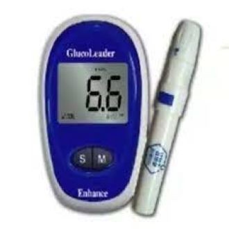 Glucoleader Enhance Blood Glucose Meter (Blue)